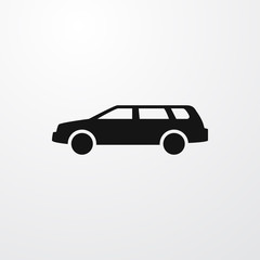 limousine icon illustration