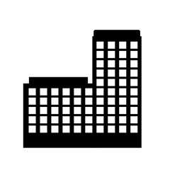Tower building icon. City architecture urban and construction theme. Vector illustration