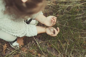 child lifestyle on nature
