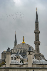 Fototapeta na wymiar Sultanahmet Mosque