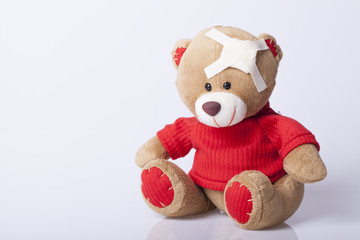  Bear Toy is ill