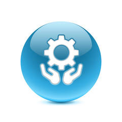 Abstract 3D App Icon