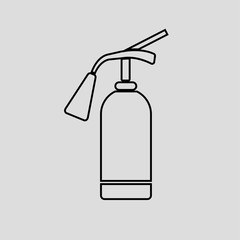 fire extinguisher vector icon