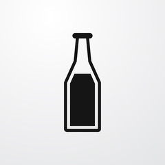bottle icon illustration