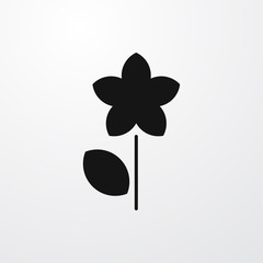 flower icon illustration