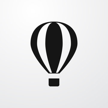 Air Balloon Icon Illustration