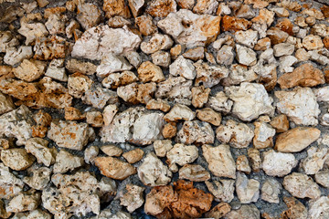 Stone wall surface, light stone