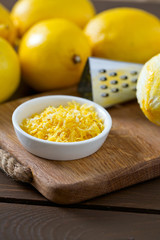 lemon zest