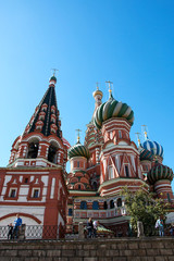 Fototapeta na wymiar St. Basil's Cathedral in Moscow