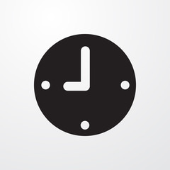 clock icon illustration