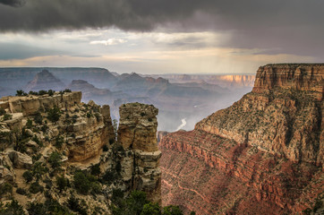 Fototapeta na wymiar Grand Canyon overview
