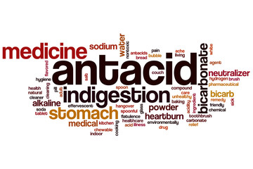 Antacid word cloud