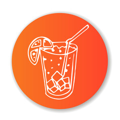 cocktail vector icon