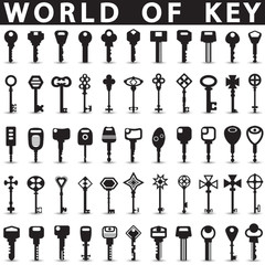 Keys icons