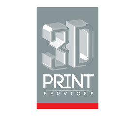 3D Print Service Logo Design