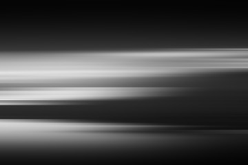 Horizontal black and white landscape abstraction 