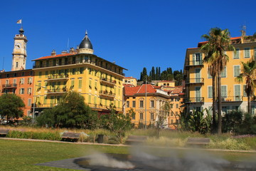 Fototapeta na wymiar Nice, Capitale de la Côte d'Azur