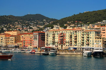 Fototapeta na wymiar Nice, Capitale de la Côte d'Azur