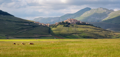 Castelluccio di Norcia before the terrific 2016 earthquake