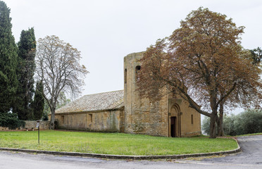 old building of church in Tuscany © sergejson