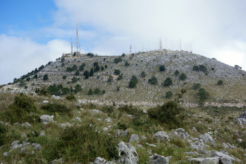 Fototapeta premium Pantokrator, Corfu Trail, Greece