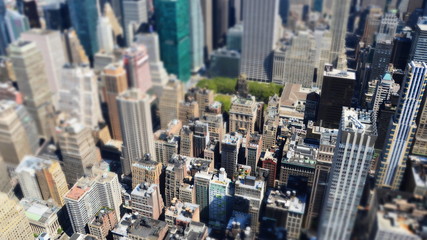 Fototapeta na wymiar New York from Top