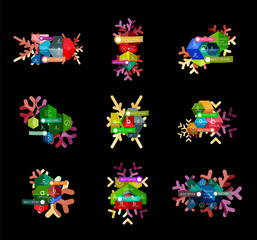 Sale Christmas tags and stickers