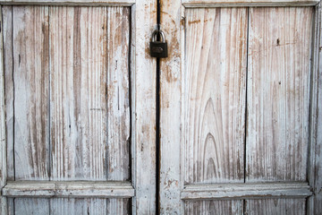 Wooden door,vintage