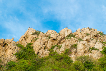 cliff .Cliff in daylight