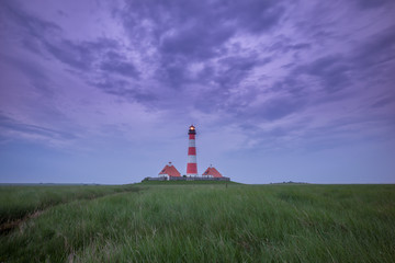 Fototapeta na wymiar Lighthouse Westerhever