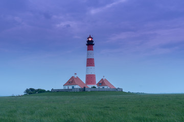 Fototapeta na wymiar Lighthouse Westerhever