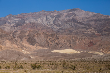 Rocky mountains in Death Valley National Park, CA, USA