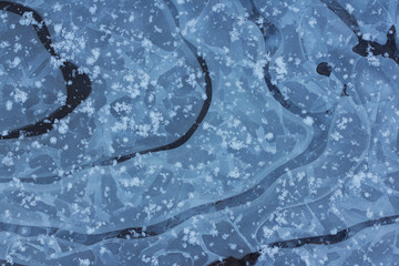 deep iced pool texture