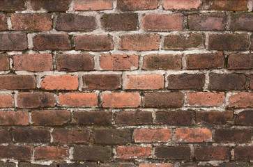 Текстура старой кирпичной стены.