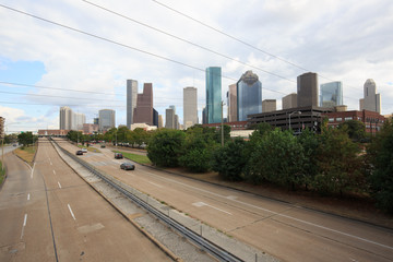 Downtown city of Houston, Texas