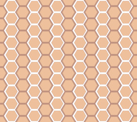 Honeycomb seamless pattern