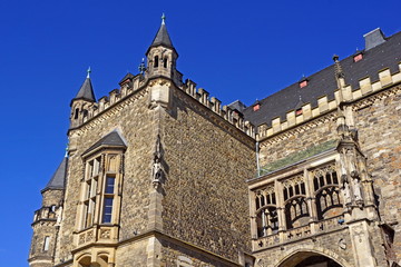 Fototapeta na wymiar Historisches Rathaus in AACHEN ( NRW )
