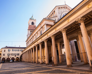 View of the Novara Cathedral