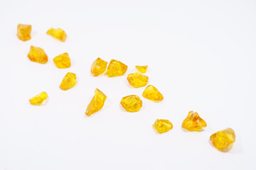 gum resin, piece of gum resin, science gum resin, Rubber wood, yellow rubber from trees, wood resin.