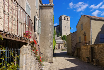 La Couvertoirade - La Couvertoirade a Medieval fortified town in France