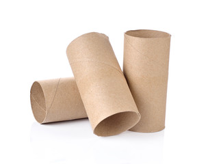 Tissue core isolated on the white background