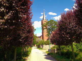 Obraz premium Evangelisch-Lutherische Kirche in Feldberg