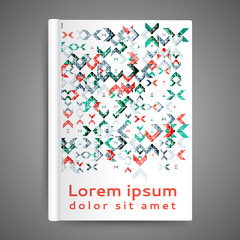 Template book cover