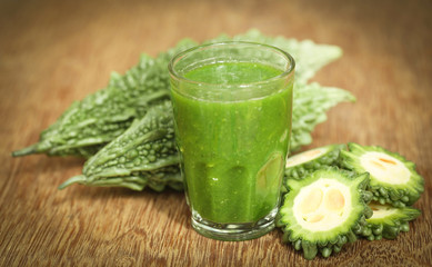 Herbal juice of green momodica