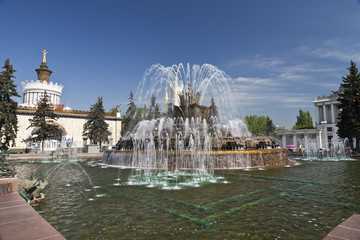 Фонтан "Каменный цветок", ВДНХ. Москва