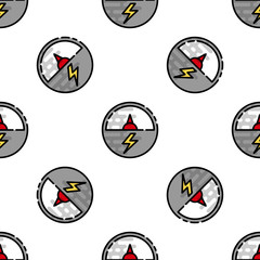 Electric car flat pattern