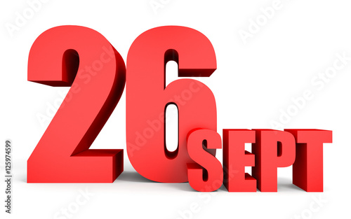  september 26 text on white background stock photo and royalty free 