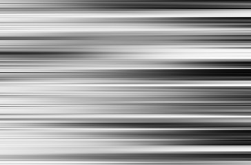 Horizontal black and white motion blur panels background