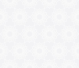 Vector modern abstract geometry mandala pattern. gray seamless geometric background . subtle pillow and bed sheet design. creative art deco. hipster fashion print