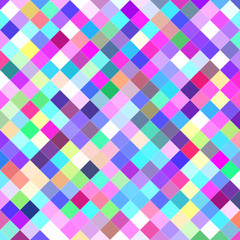 Multicolor abstract square background design